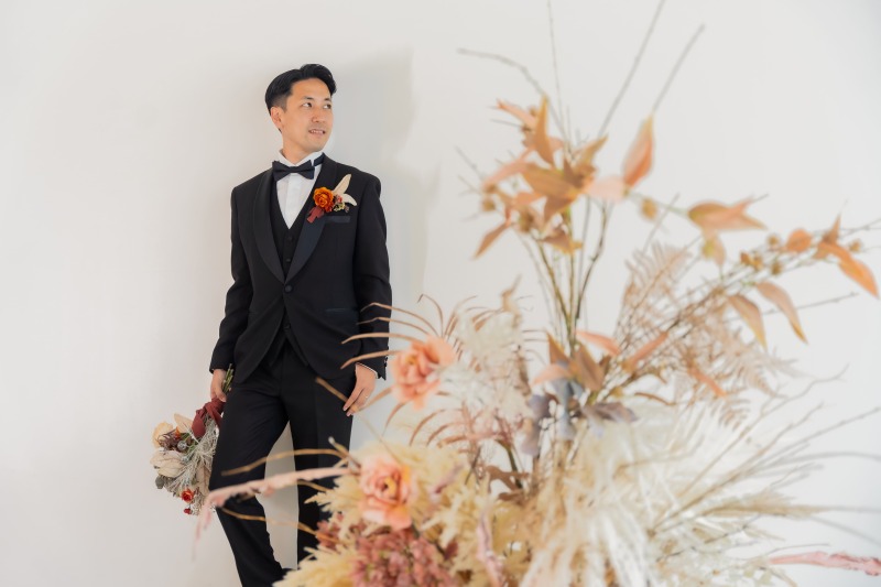 新郎様ソロショット