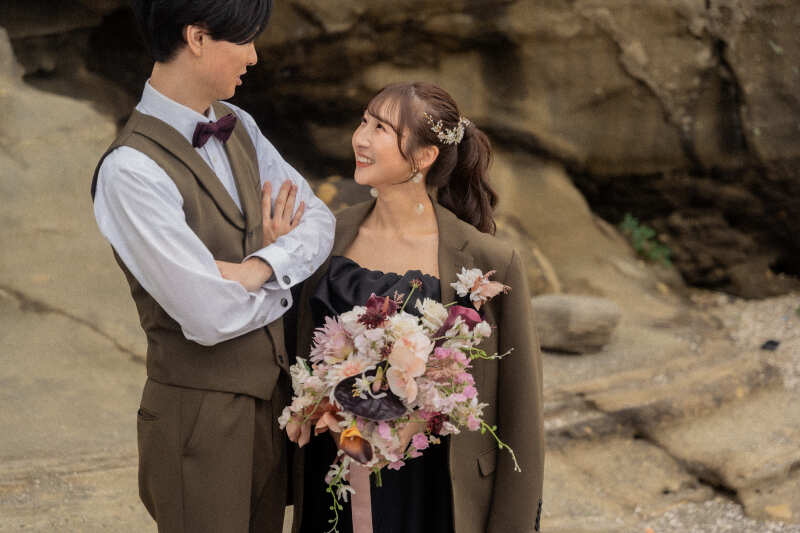 岩とおふたりが、マッチしてます、、！