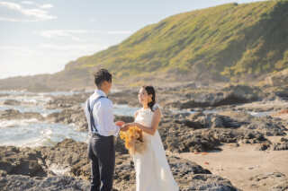 多くの花嫁さまから支持されている【城ヶ島】で撮影！