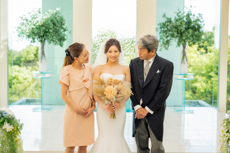 お母様、お父様も一緒に撮影♪