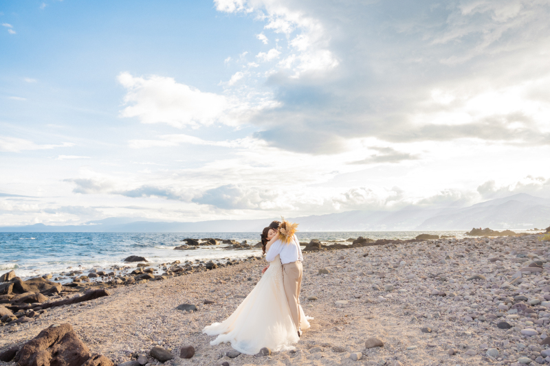 近くに海岸と緑があるので、そのままロケ撮影も可能!