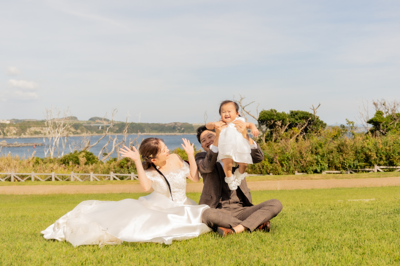 お子様も一緒に撮影出来ちゃいます♪