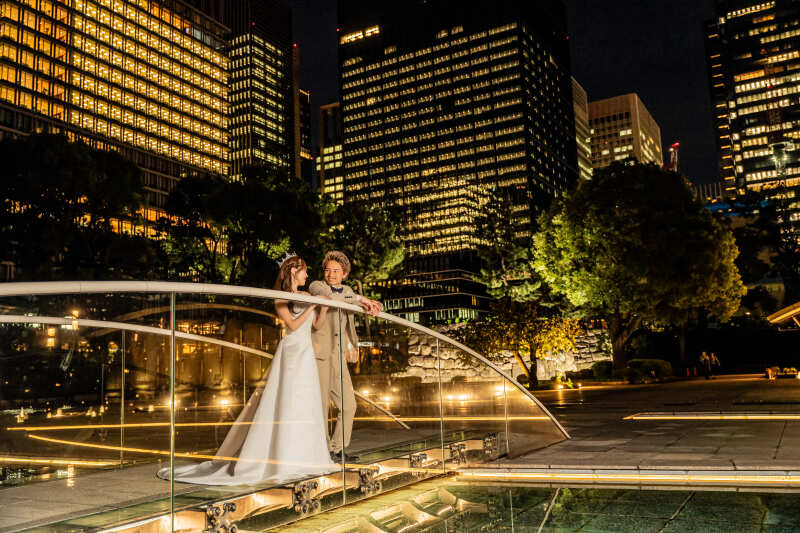 【Specialプラン②】大都会と大自然で叶う前撮りフォト&ムービー /ロケ用車両で移動するので安心です♪