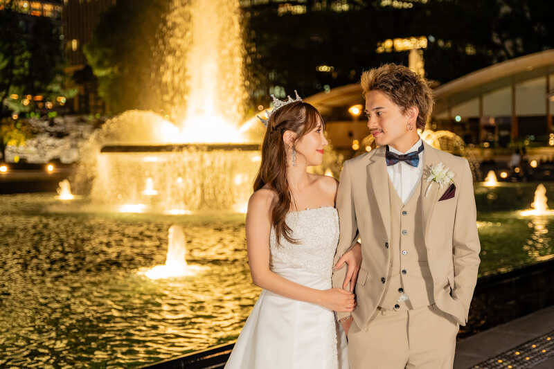 【Specialプラン②】大都会と大自然で叶う前撮りフォト&ムービー /ロケ用車両で移動するので安心です♪