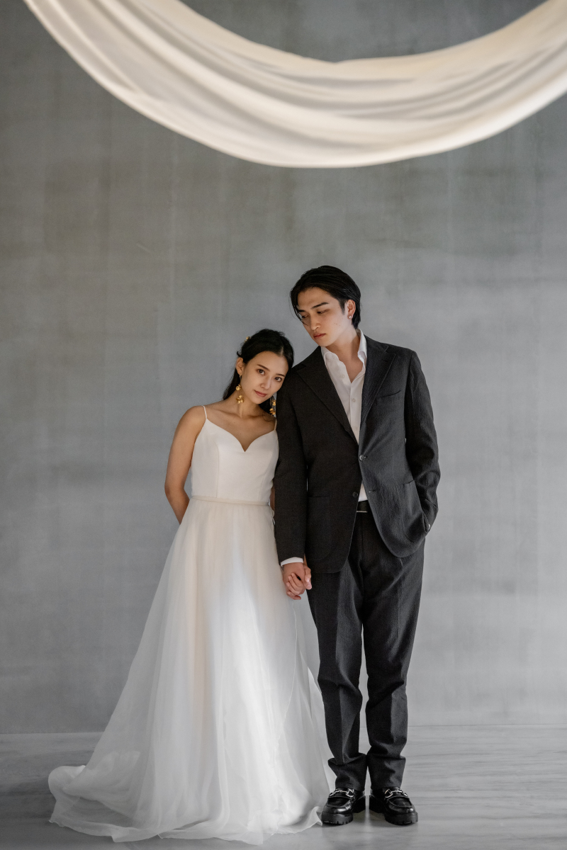 【9,10,11月撮影】SHIENAスタジオ前撮り〈衣装+ヘアメイク+データ70枚+ブーケ+アクセ〉