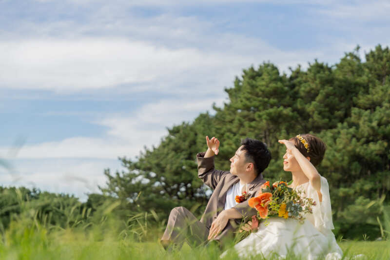 【12/1,3,4,5,7,8,10,11,15,17限定】自然フォト&ムービー〈写真150枚+OP動画+衣装+ヘアメ+送迎〉