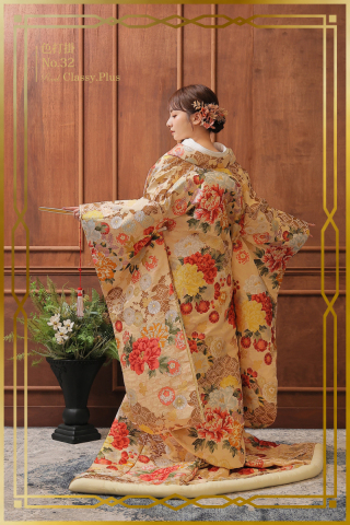 色打掛NO.32　後ろ姿