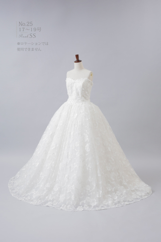 ウェディングドレスNo.25