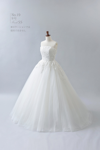 ウェディングドレスNo.19