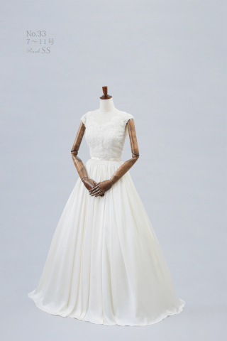 ウエディングドレスNo.33