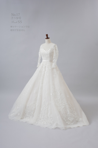 ウェディングドレスNo.17