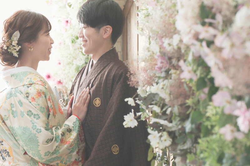 【ANTIQUE】flower door