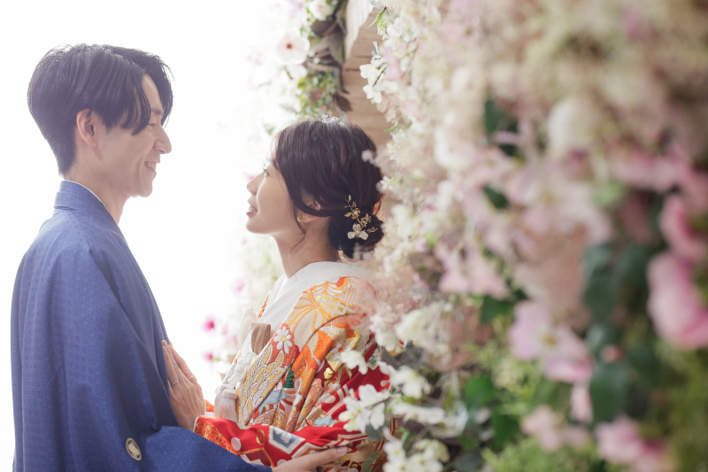 【ANTIQUE】flower door