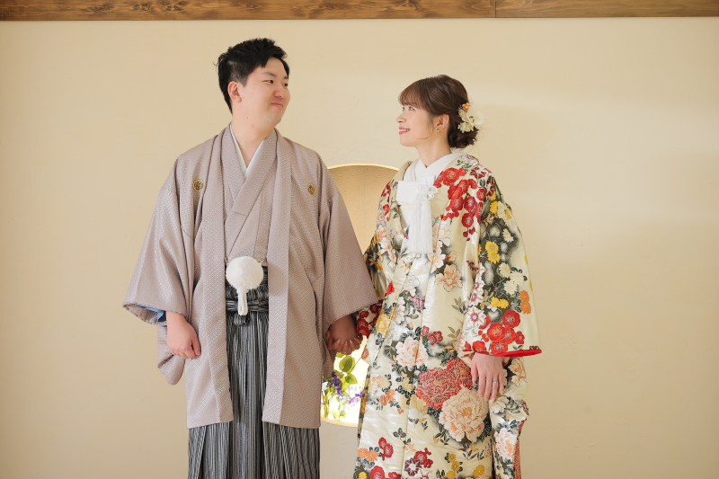 手繋ぎショット