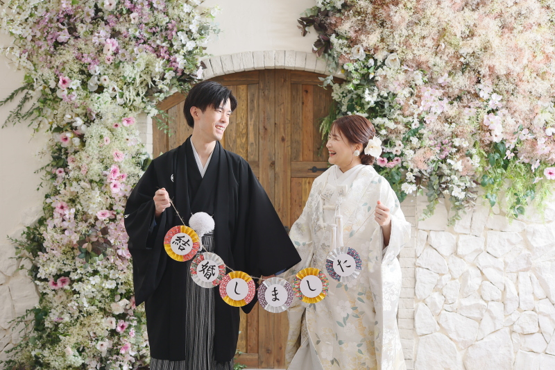 【ANTIQUE】flower door