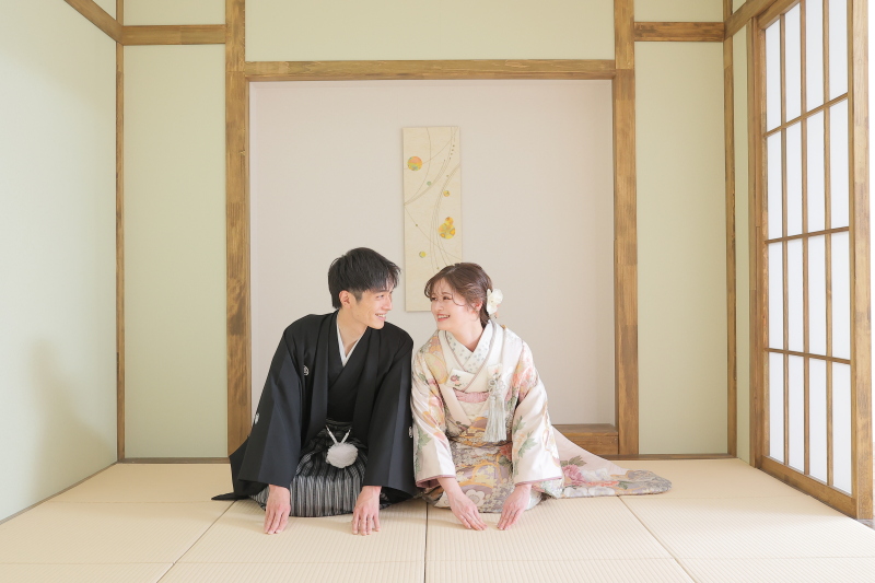 正座・お辞儀ショット