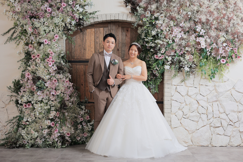 【ANTIQUE】flower door