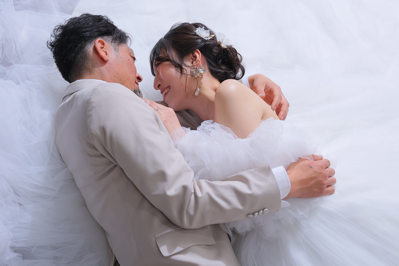 寝転びショット