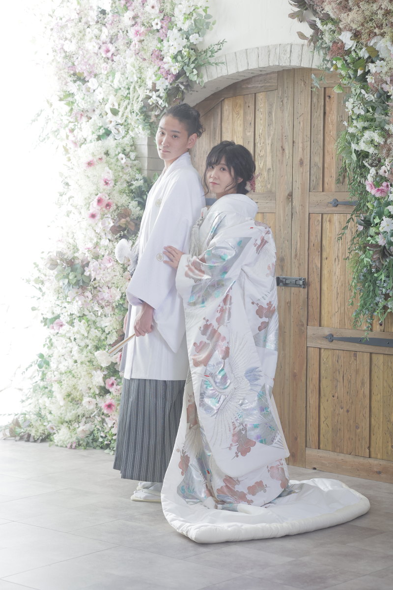 【ANTIQUE】flower door