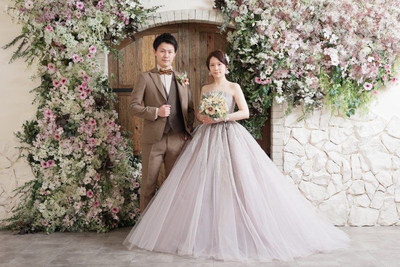 【ANTIQUE】flower door