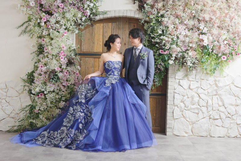 【ANTIQUE】flower door