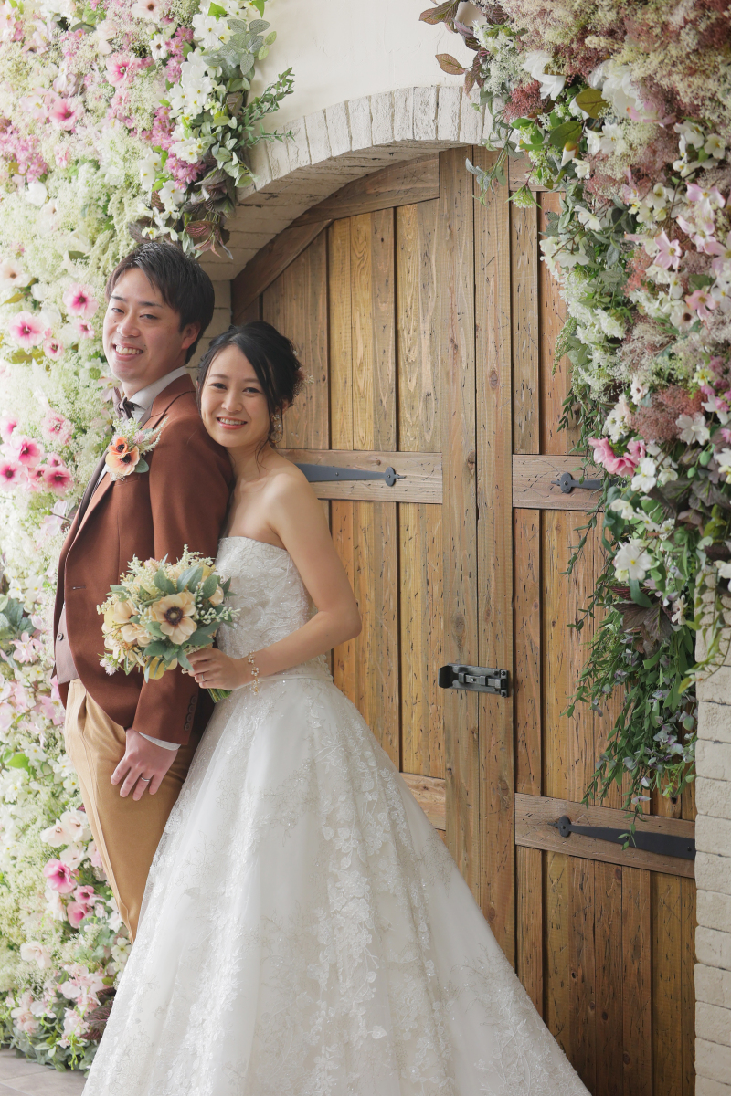 【ANTIQUE】flower door