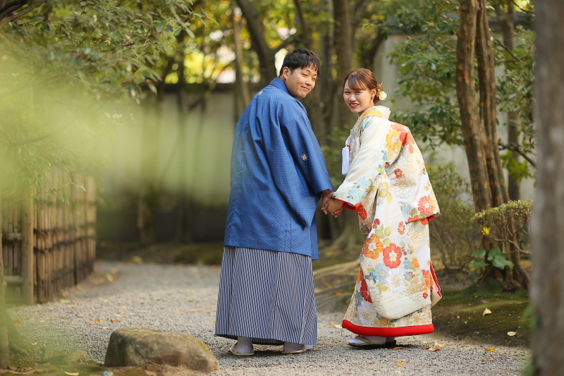 振り返りショット