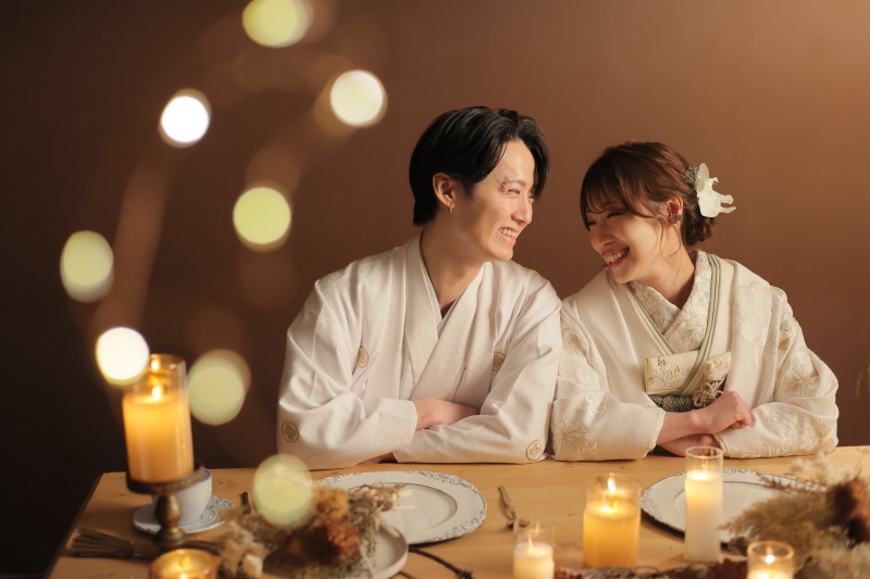 仲良く笑顔で◎