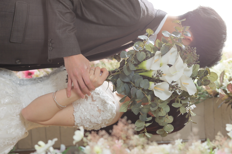 ブーケを使って