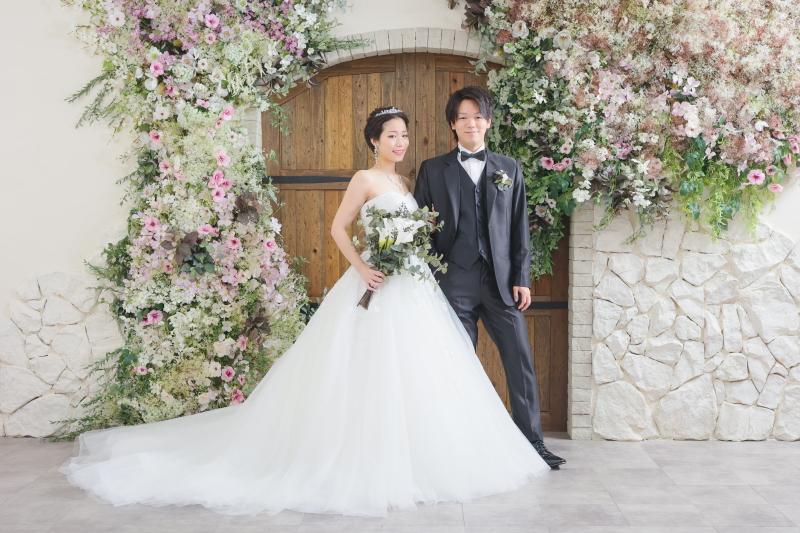 【ANTIQUE】flower door