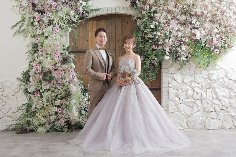 【ANTIQUE】flower door