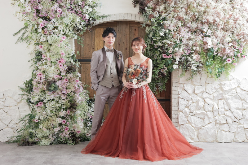 【ANTIQUE】flower door