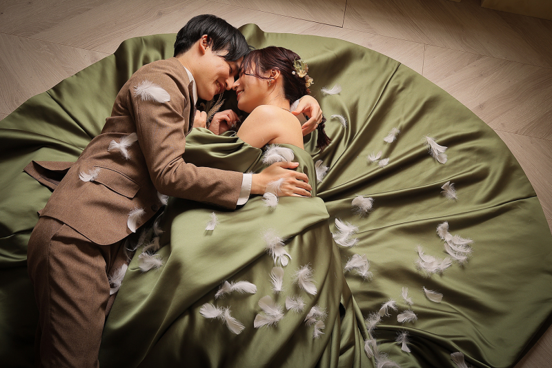 寝っ転がりショット