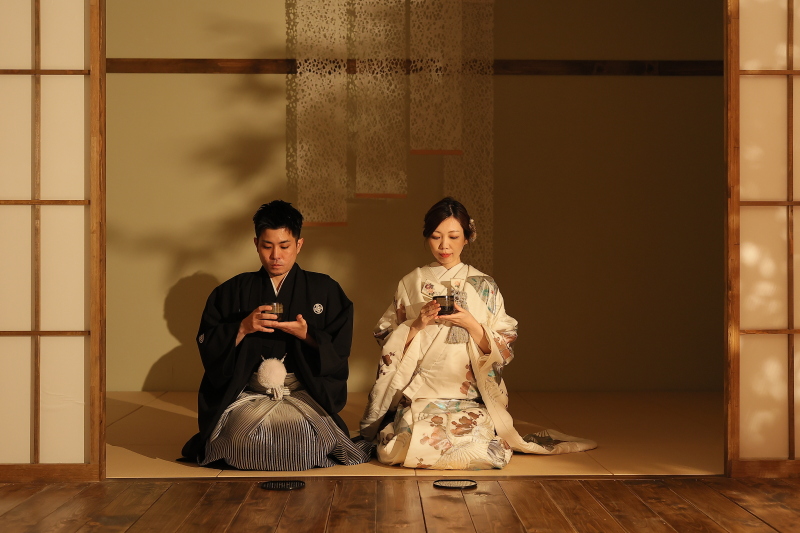 落ち着いた雰囲気で