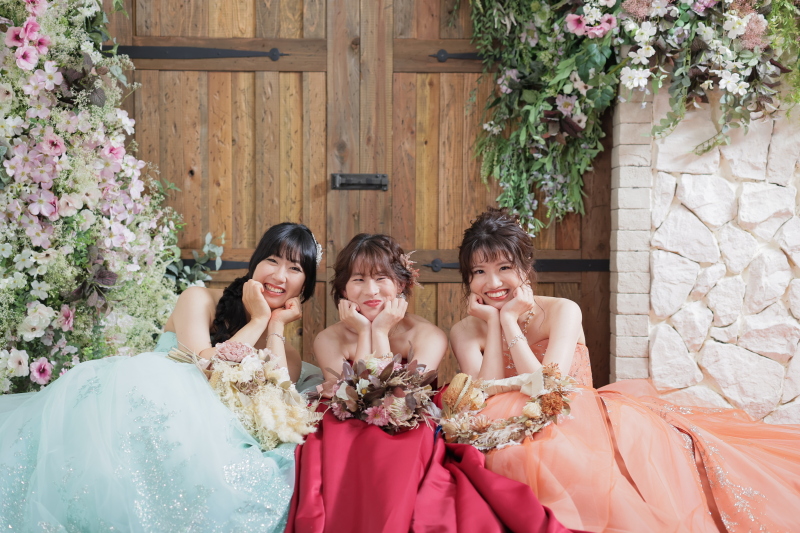 【ANTIQUE】flower door