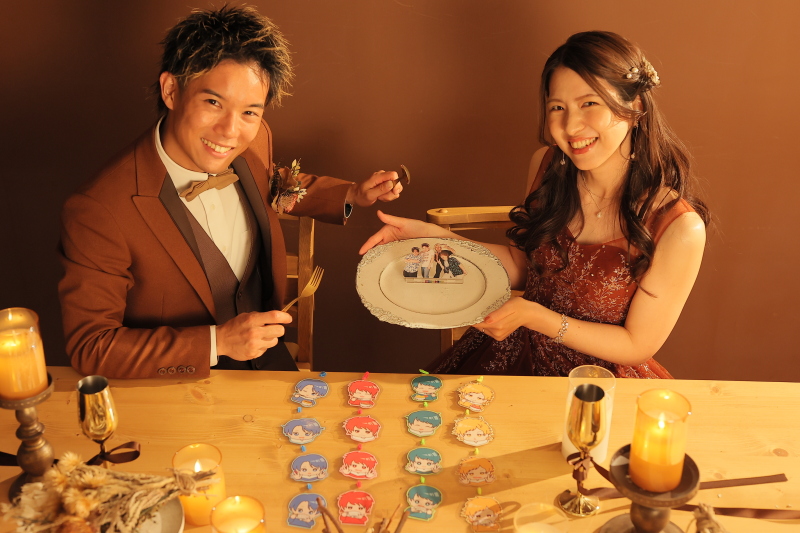 テーブルのセットで