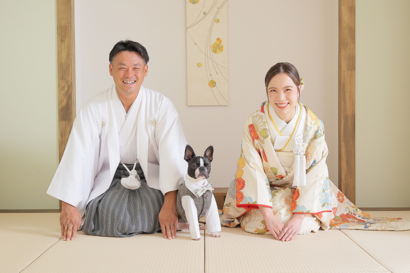 お辞儀ショット