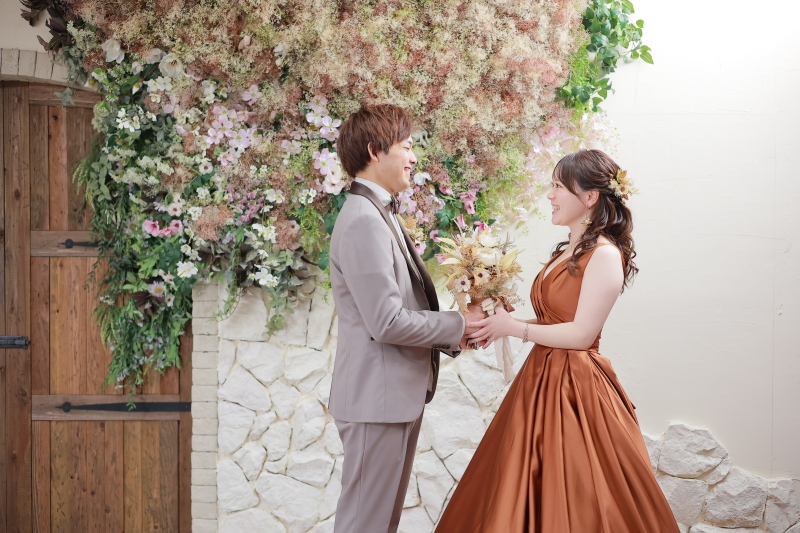 【ANTIQUE】flower door