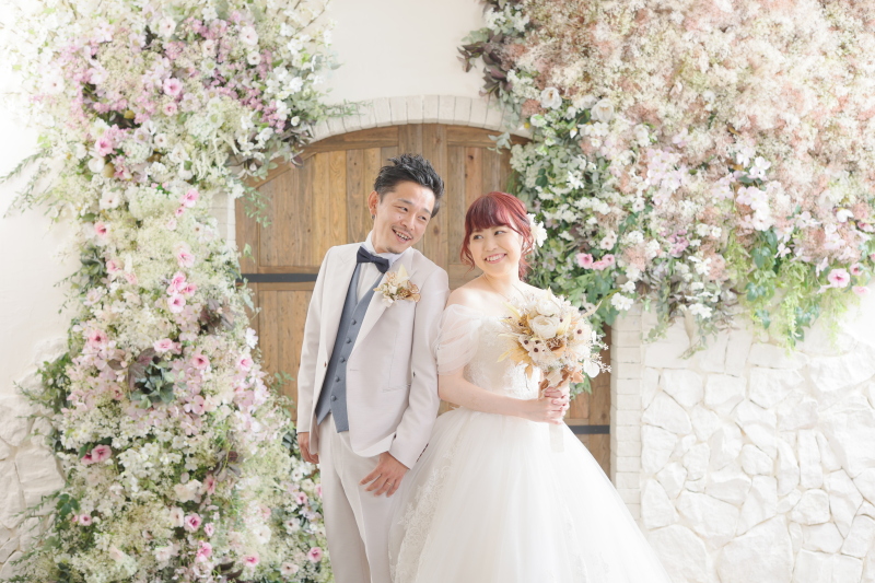 【ANTIQUE】flower door