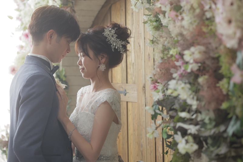 【ANTIQUE】flower door