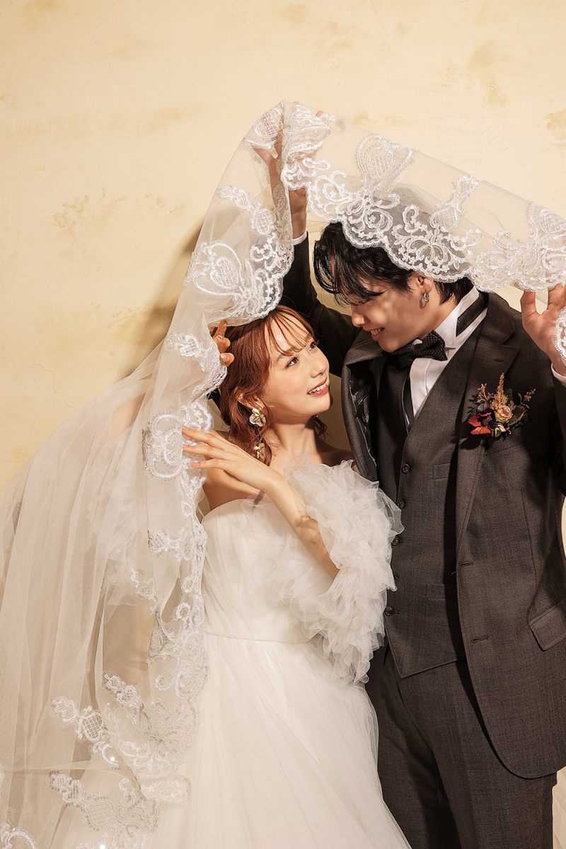 ベールを使って