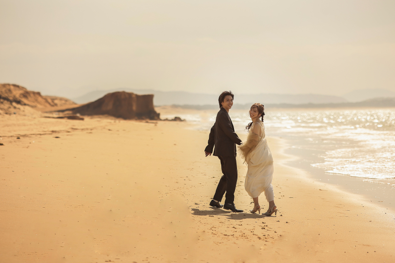 振り向きショット