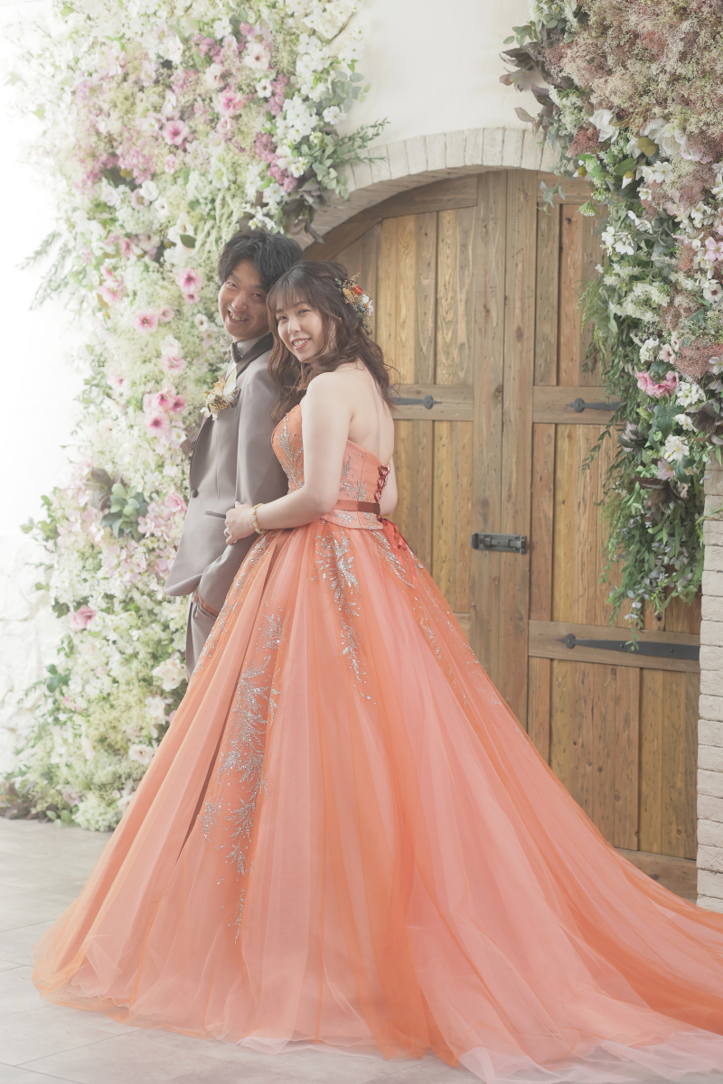 【ANTIQUE】flower door