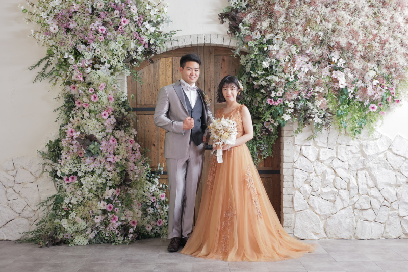 【ANTIQUE】flower door