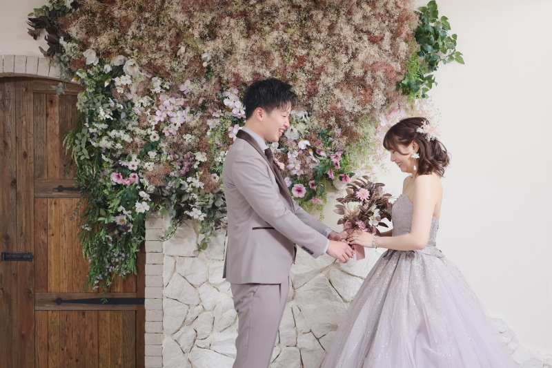 【ANTIQUE】flower door