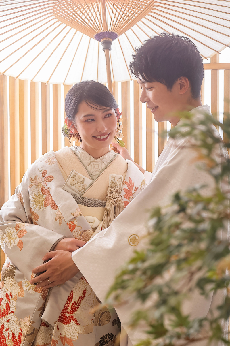 【Flowerスタジオ】和傘を使って