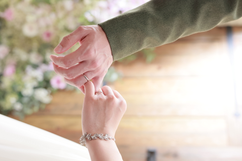 【ANTIQUE】flower door