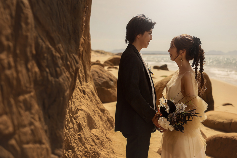 互いを見つめて