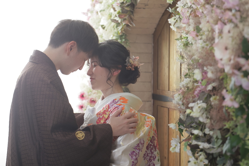 【ANTIQUE】flower door