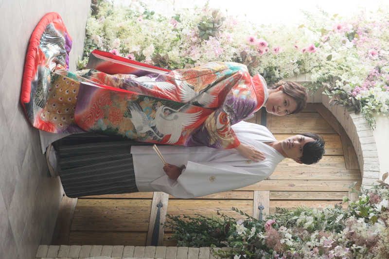 【ANTIQUE】flower door